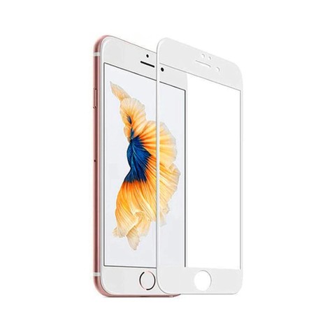 PROTECTOR DE PANTALLA 5D NUGLAS IPHONE 7 PLUS / IPHONE 8 PLUS BLANCO