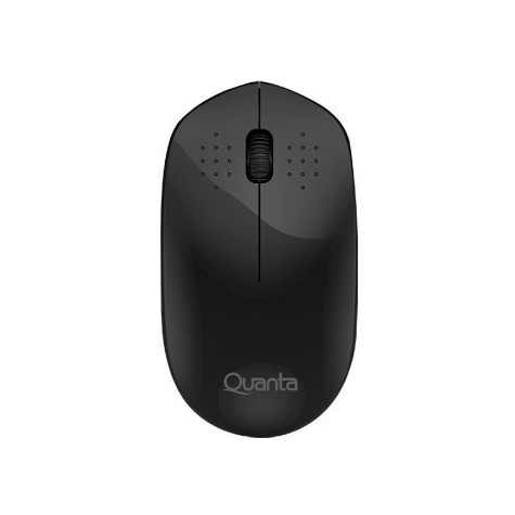 MOUSE INALAMBRICO QUANTA CLICK SILENCIOSO QTMSS10 NEGRO