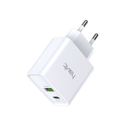 ADAPTADOR HAVIT  USB-C + USB PD20W 3A HV-UC111