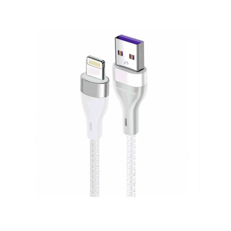 CABLE USB A LIGHTNING KOLKE 1M 2A KCC-5572 BLANCO