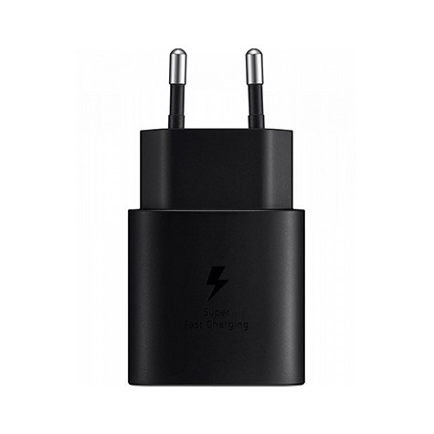 ADAPTADOR DE CORRIENTE SAMSUNG 25W USB-C EP-TA800N NEGRO