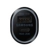 Thumbnail CARGADOR VEHICULAR SAMSUNG 25W USB-C+15W USB EP-L40200