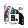 Thumbnail MEMORIA MICRO SD KINGSTON 64GB CANVAS SELECT PLUS SDCS2 CLASE 100